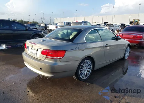 2008 BMW 328I z USA, uszkodzony, nr VIN WBAWL13518PX22463